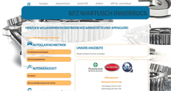 Desktop Screenshot of kfz-wartusch.at